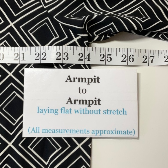 Jones New York Shift Dress Black White Size 16 - Picture 5 of 11